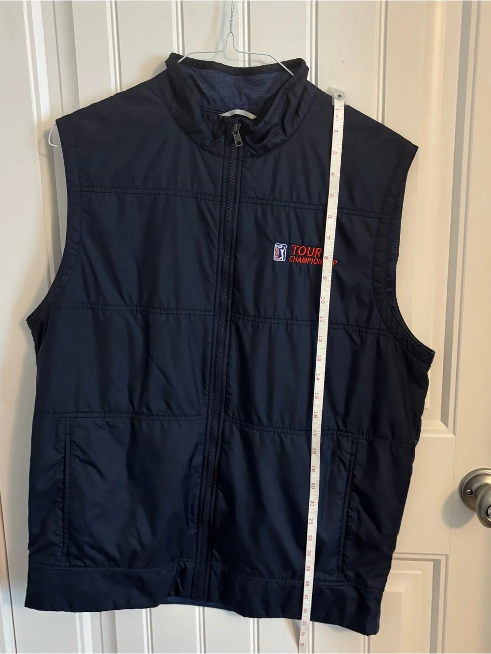 TOUR Championship Vest - Navy Color Size Men's Large